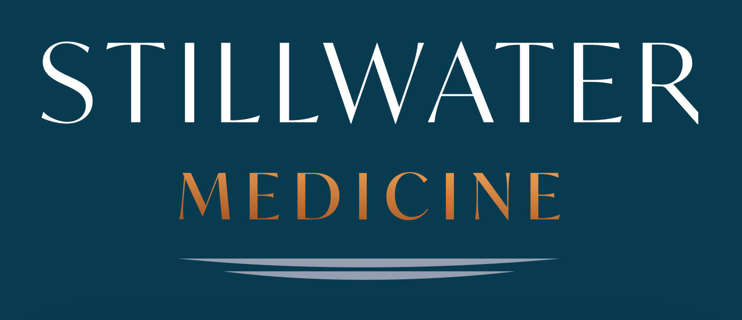 Stillwater Medicine Logo Stillwater Medicine physician-led metabolic and longevity medicine clinic in Concord NC